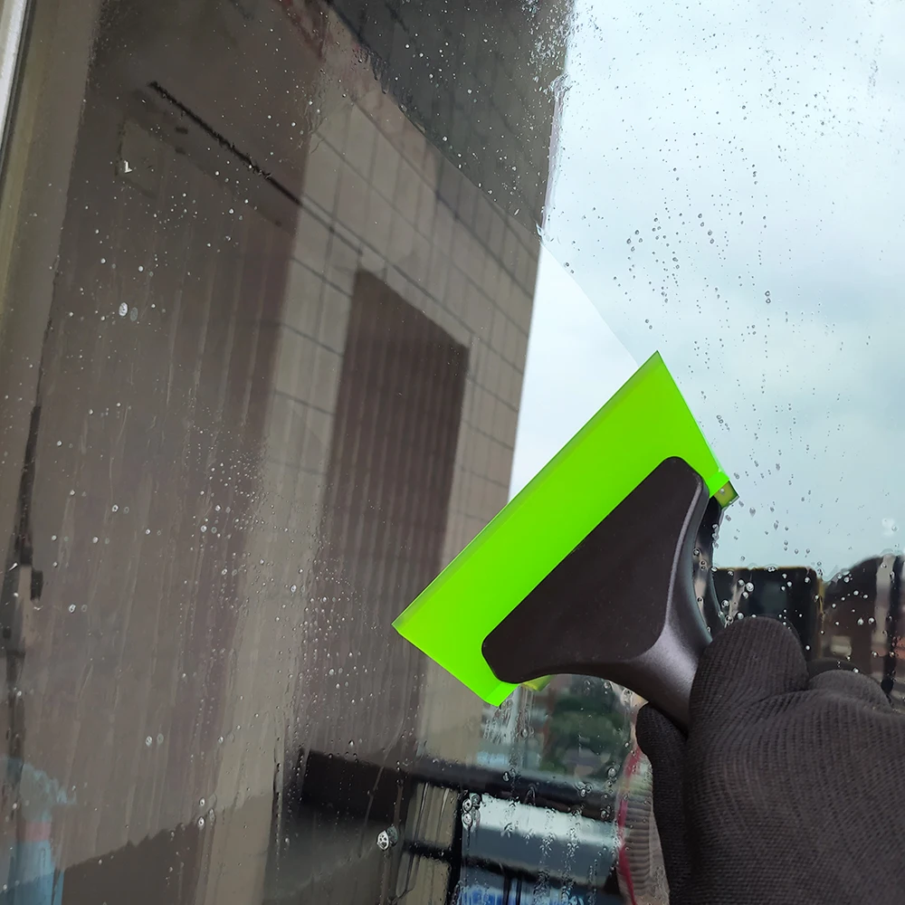 Rubber Blade Handled Squeegee Car Wash Tinting Window Cleaning Scraper Glass Wrap Film Vinyl Bubble Remove Tool B69