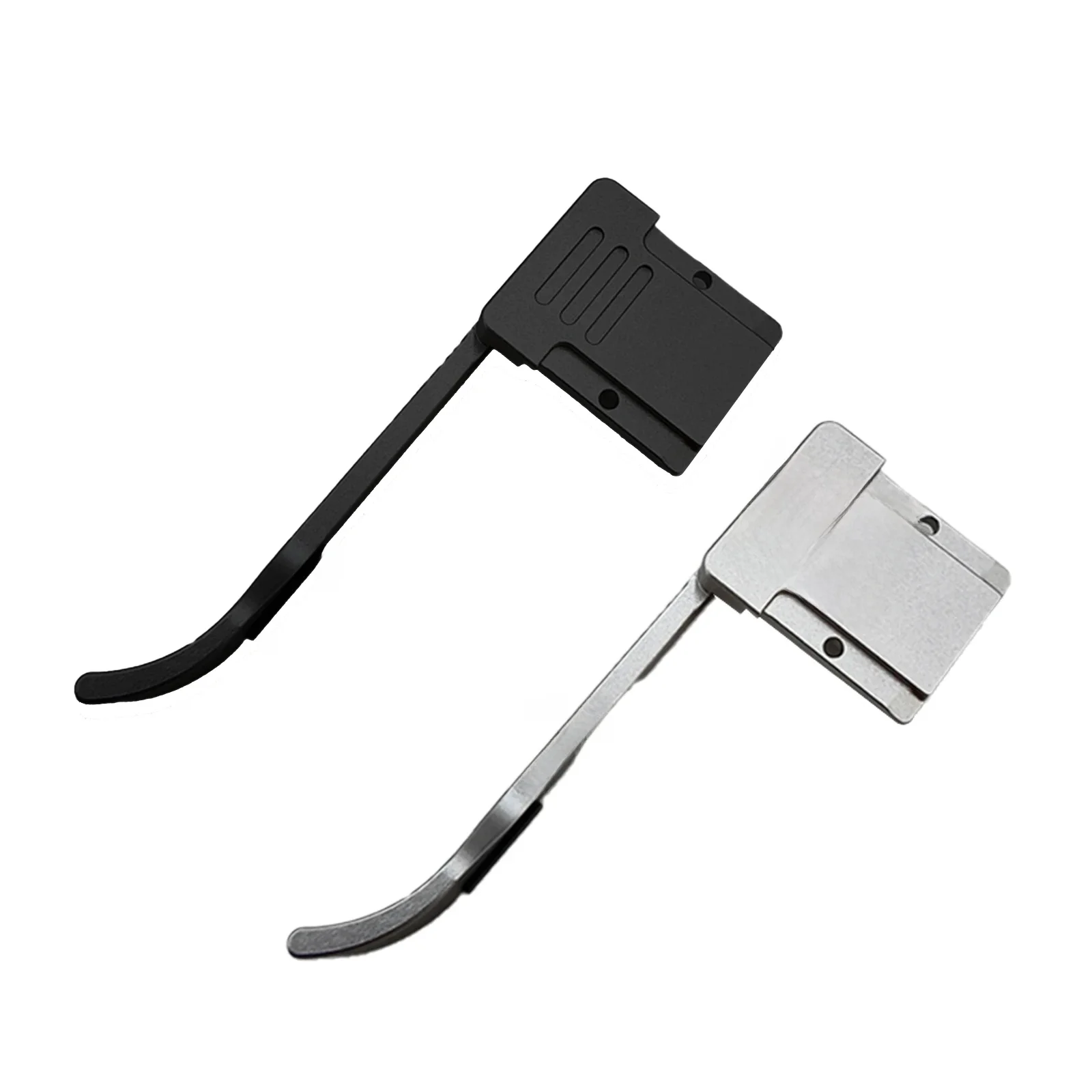 1szt Metalowy uchwyt na kciuk do aparatu Fujifilm X100VI X-E4 X100V X100F X-E3 SILVER czarny akcesoria do aparatu — zdjęcie 2