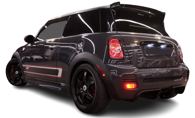 Mini Cooper Gp2 (R56 R57 R58) Rear Bumper Lip Gp Style Rear Bumper Diffuser Abs Plastic