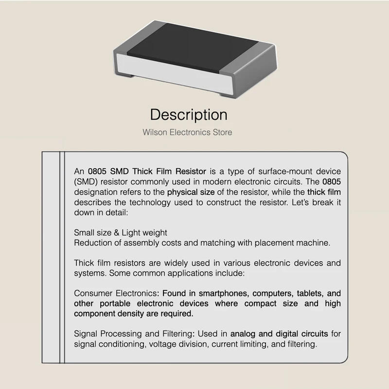 100 TEILE/LOS 0805 SMD Chip Festwiderstand mit ±1 % Toleranz 0,01 R 0,02 R 0,047 R 0,1 R 0,22 R 0,47 R 0,82 R