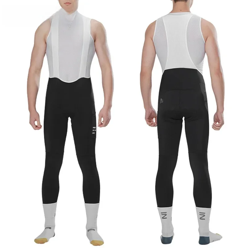 AliExpress INBIKE Men's Cycling Bib Tights Padded Riding Bike Bib Toursers Pants with Pocket Man MTB Biking Bicycle Long Leggings Clothing