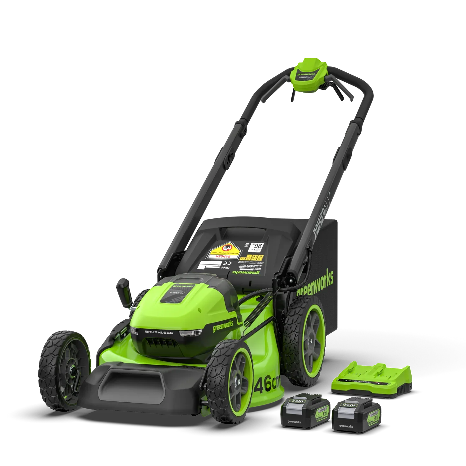 BRAND NEW Grade X380 DIY Cordless Lawn Mower - 125cc 2-Stroke Engine, 24v, Ready for Shipping for Grass Cutting & Brush Cutters
