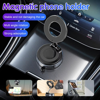 K007 Strong Magnetic Phone Holder Foldable Design 360° Adjustable Vacuum Car Mount For Car Desk Bathroom Magnetic Bracket