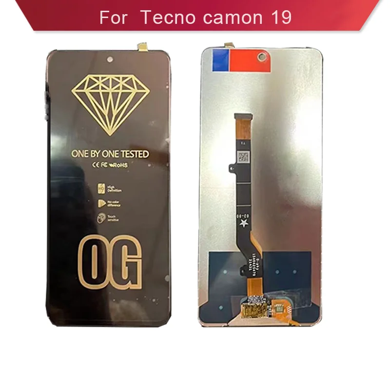 

Lcd Screen For Tecno Camon 19 CI6 Display And Touch Panel Glass Digitizer Assembly Repair Parts Replacement