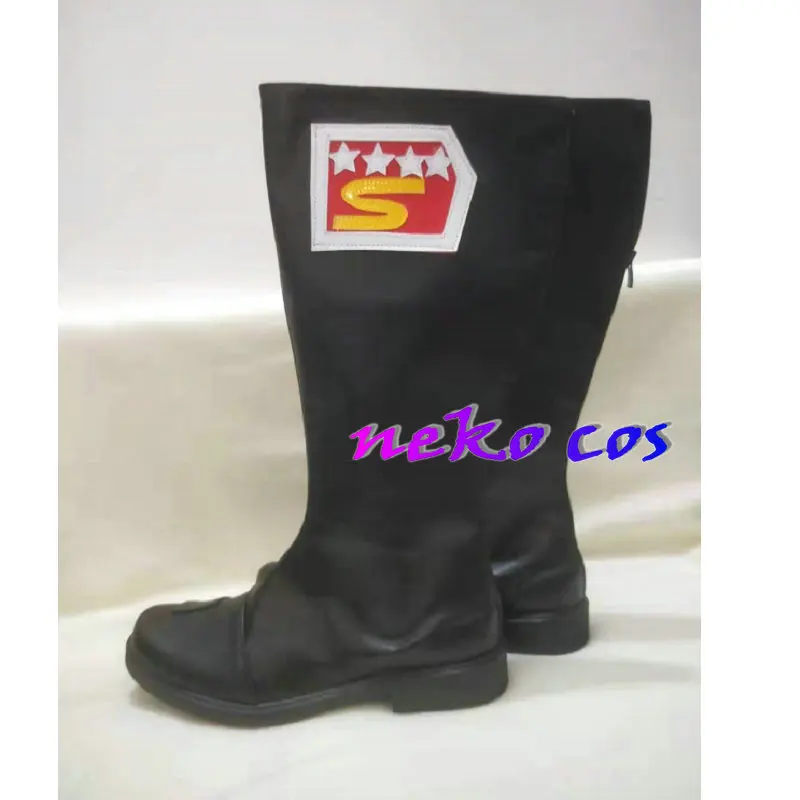 Himitsu Sentai Gorenger Yellow Kirenger  shoes Cosplay  Costume Any Sizes