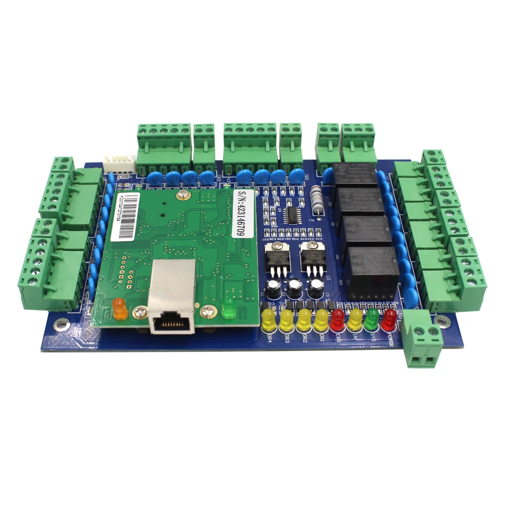 Imagem -06 - Tcp ip Network Access Control Board Portas os Dados Podem Ser Transstained Conectar com Qualquer Wiegand 26 a 37 Output Reader