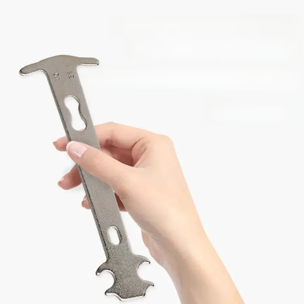 AliExpress NONE Bicycle Chain Measuring Caliper, Bicycle Chain Wear Check Indicator Repair Tool, Mountain Bike Chain Wear Tool "
