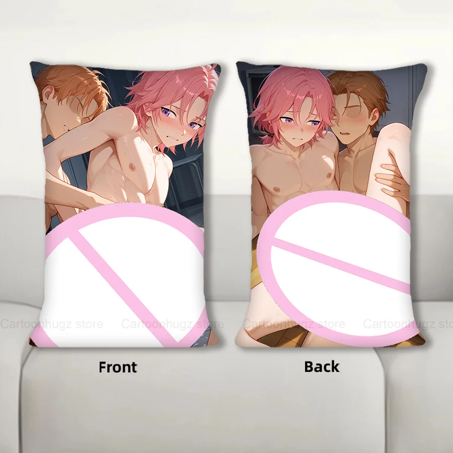 

Dakimakura Anime Oukawa Kohaku Pillow Cover Sofa Cushion Double-side Print Throw Pillow Case 40X60cm