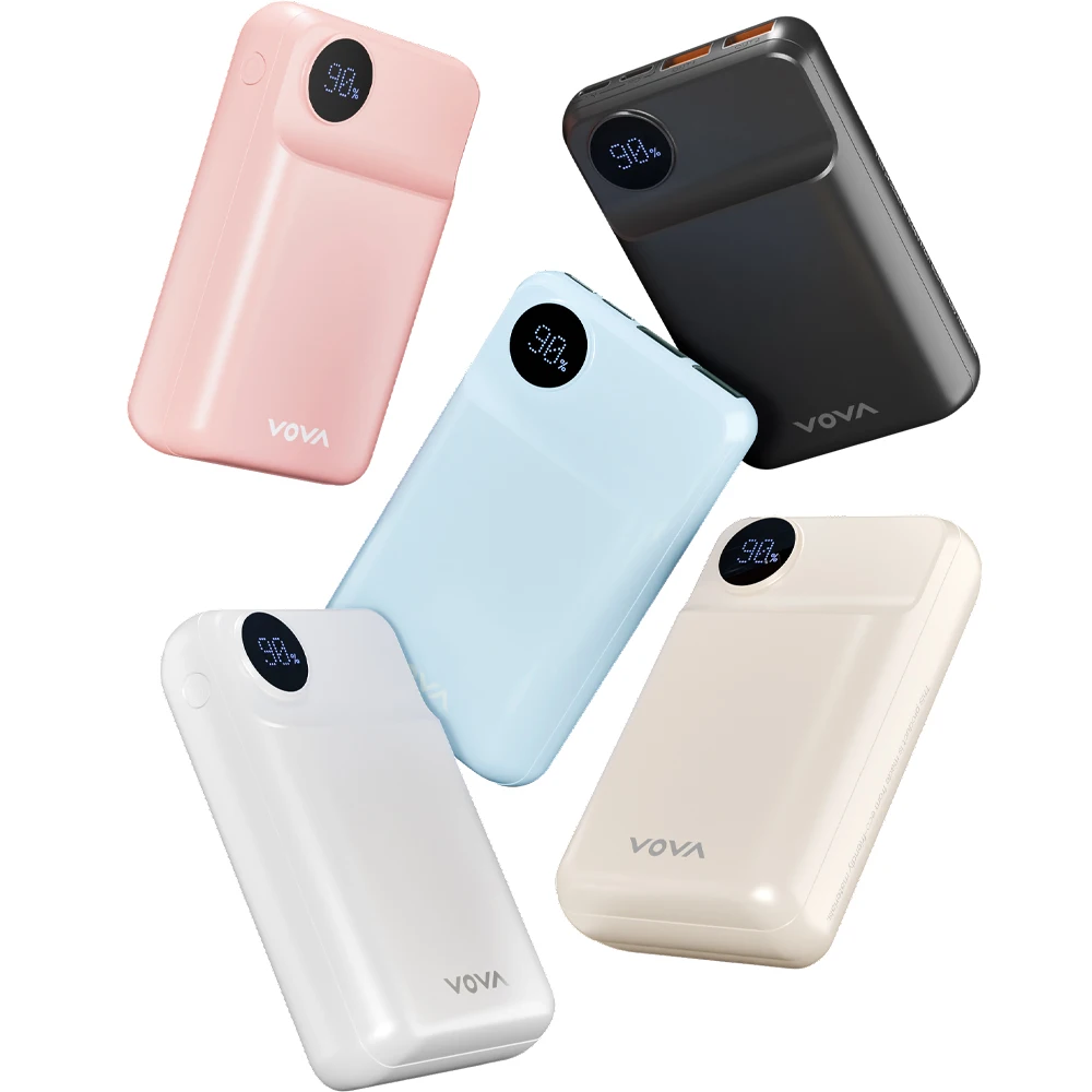 VOVA 65W 초고속 충전 노트북 보조 배터리 VA120, 20,000mAh로 장시간 작업을 완성하다