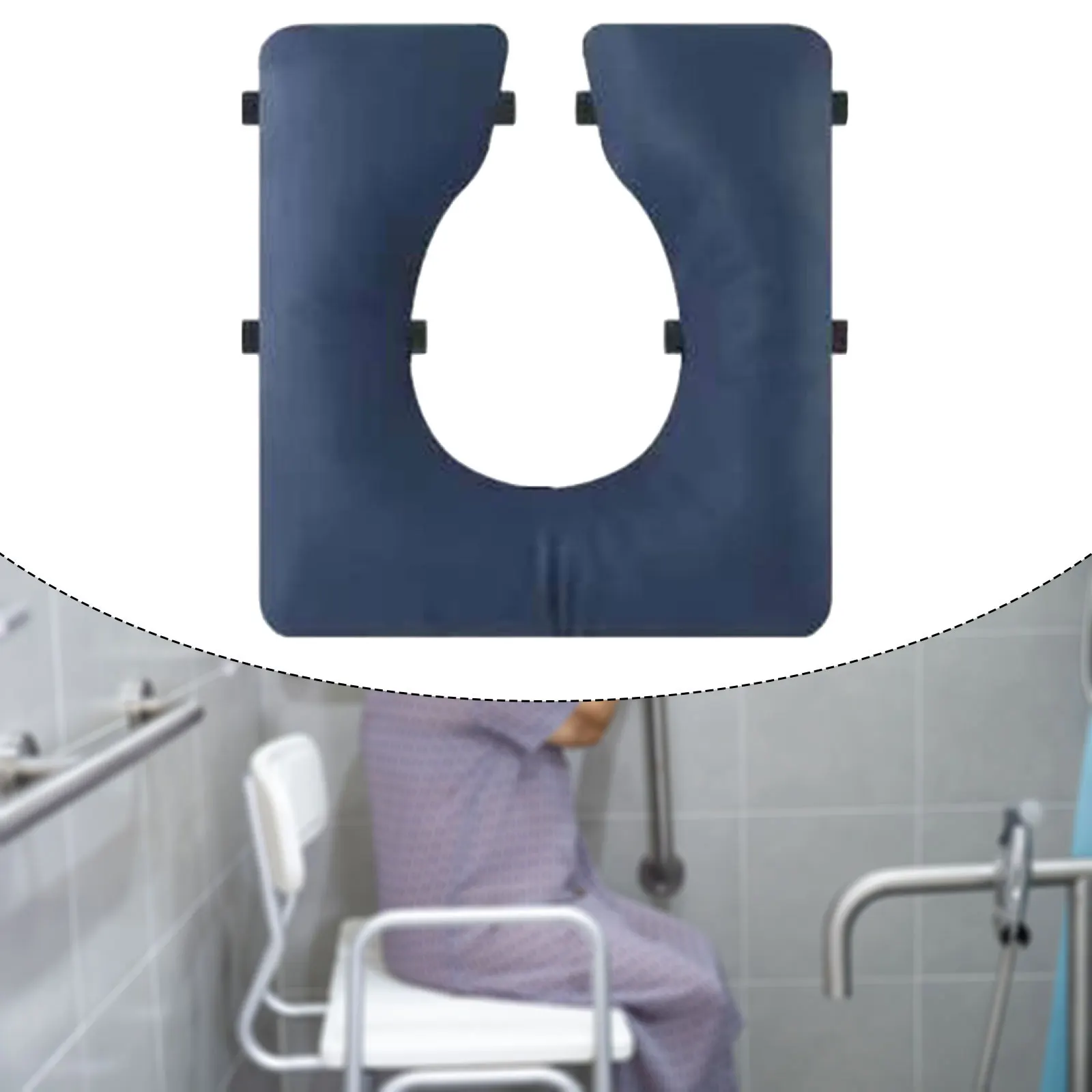 

Toilet Seat Cushion Elderly Portable Disabled Patients Commode Chair Cushion Four Seasons Universal Anti-Isolation Soft Waterpro