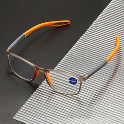 Fashion Ultra Light Presbyopic Glasses Men Women Stylish Sports Reading Glasses Trendy Anti Blue Light Glasses