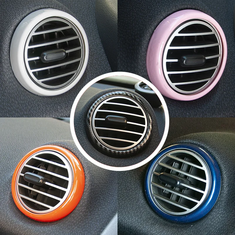 Air Outlet  Decorative Cover Trim Strip Car Sticker For Smart 451 Fortwo Interior Modification Accessories