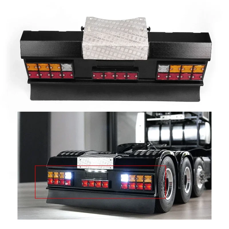 LESU Staart Beam Achterlicht voor Tamiyay 1/14 RC Tractor Truck Afstandsbediening Speelgoed Auto Elektrisch Model voor Volwassenen Th10225 - afbeelding 2