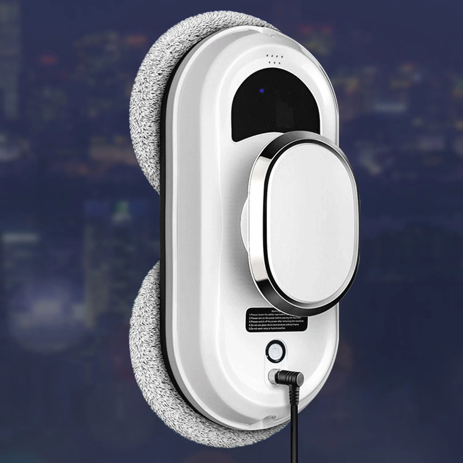 Robot per la pulizia delle finestre 5600Pa detergente per vetri elettrico intelligente ad