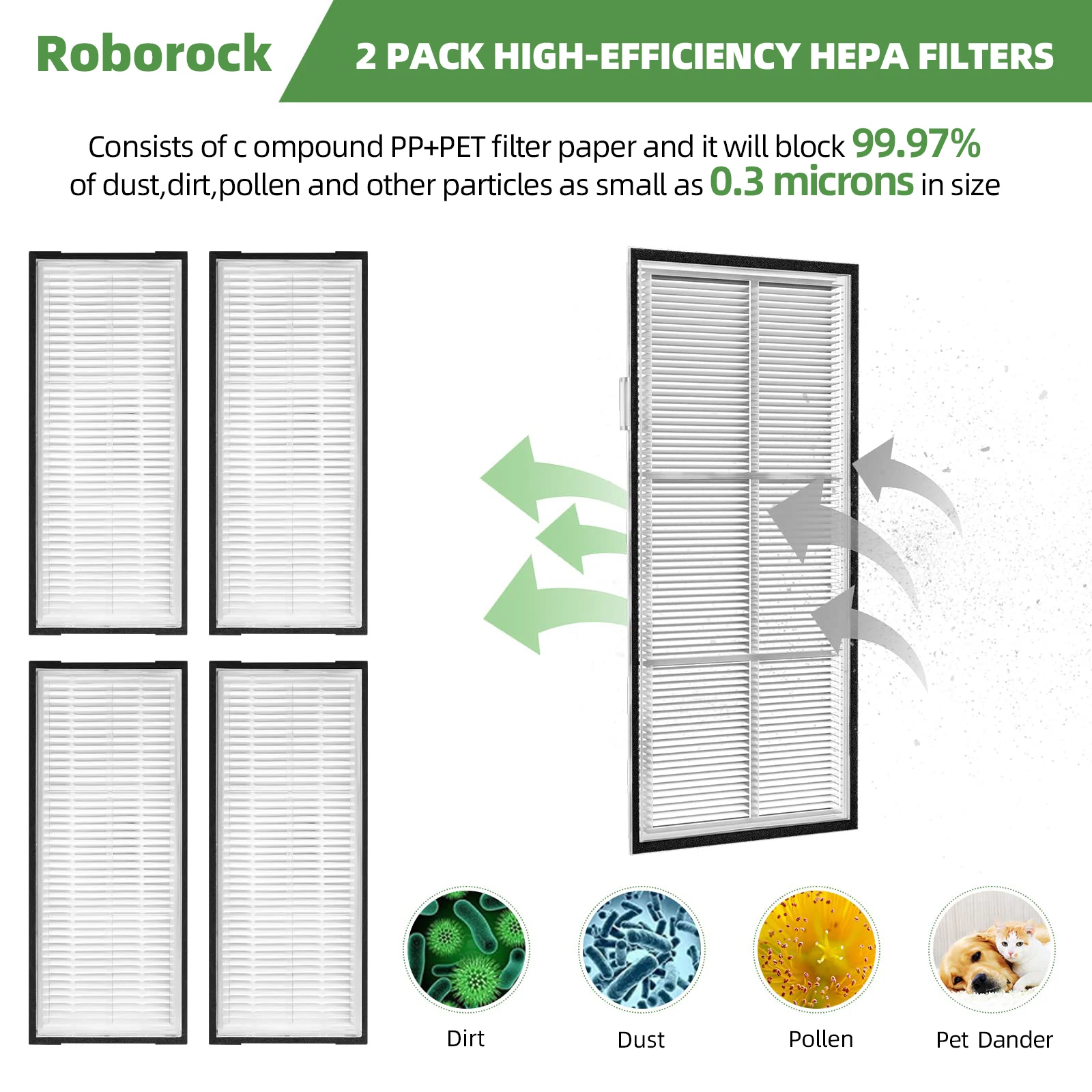Cocok untuk robot vakum Roborock S7 MaxV Ultra / T7S Plus / S7 / S70 / S75 Tutup Sikat Gulungan Filter Lap Mop Aksesori Suku Cadang