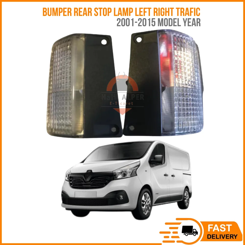 For Bumper Rear Stop Lamp Left Right Trafic 2001-2015 8200968070 8200968063 Affordable auto parts High quality Fast shipping