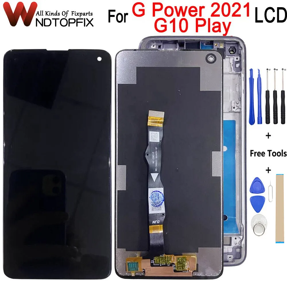 

6.6" For Motorola Moto G Power 2021 LCD One Power Display Touch Screen Sensor Digiziter Assembly For Moto G10 Play LCD Screen