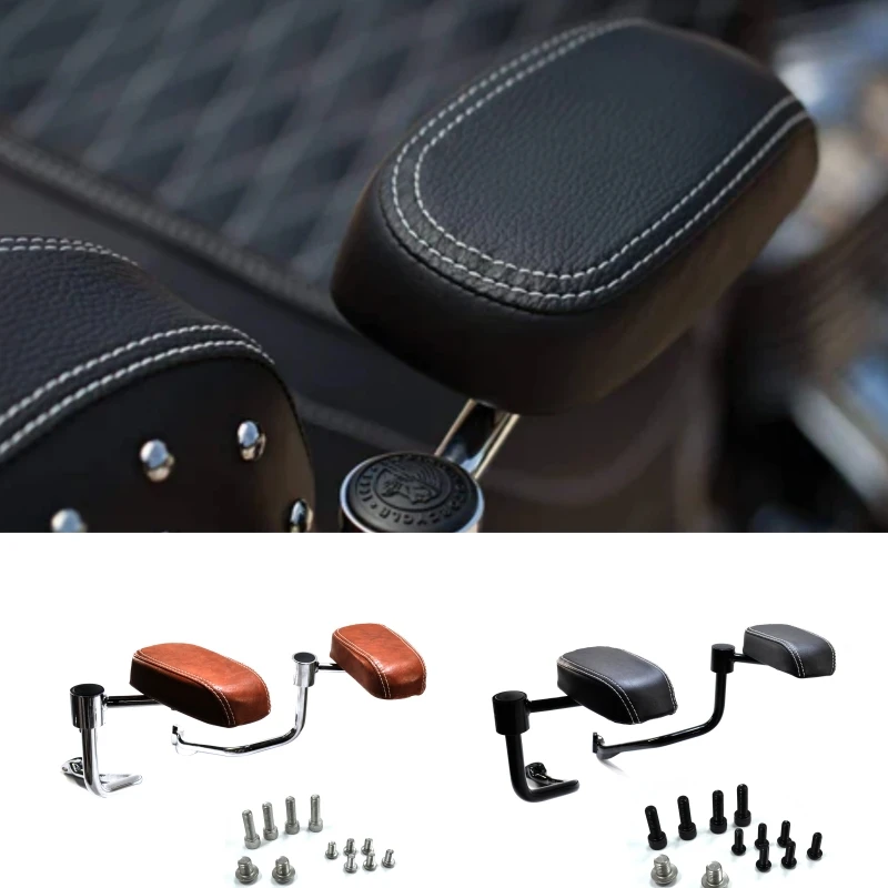 Panical Motorcycle Rear Passenger Armrests For Indian Springfield Roadmaster Dark Horse Chieftain 2014-2023