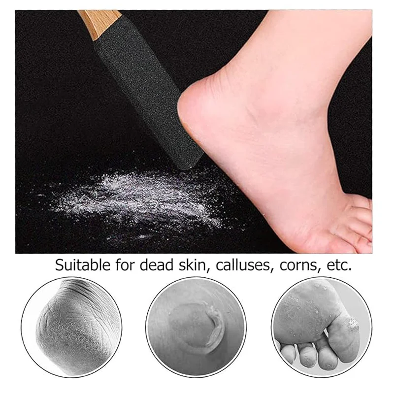 Voetvijl en eeltverwijderaar - Elektrisch en handmatig, voor dode huid, hielen, ruwe voeten, wasbare, pijnvrije pedicure