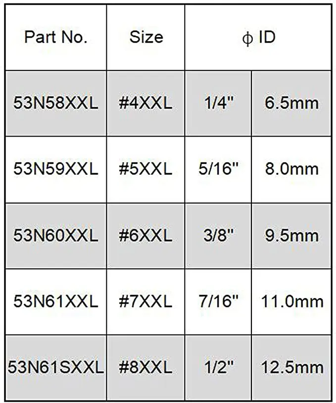 53NXXL Gas Lens Almunia Nozzle Ceramic Cup Extra Long For PTA SR DB WP 9 20 25 TIG Welding Torch