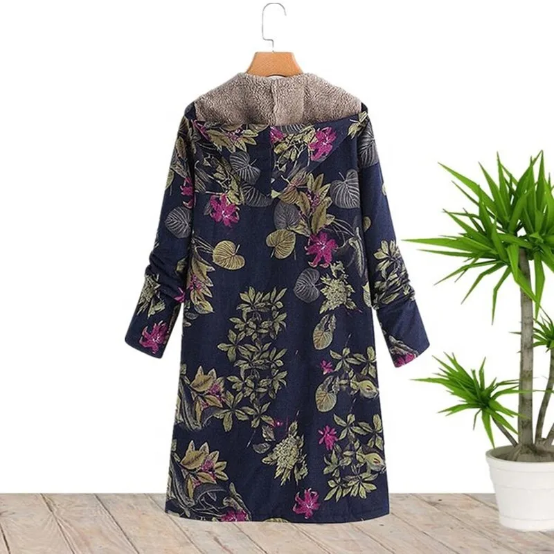 New Arrival 5XL Plus Size długi płaszcz kurtka dla kobiet