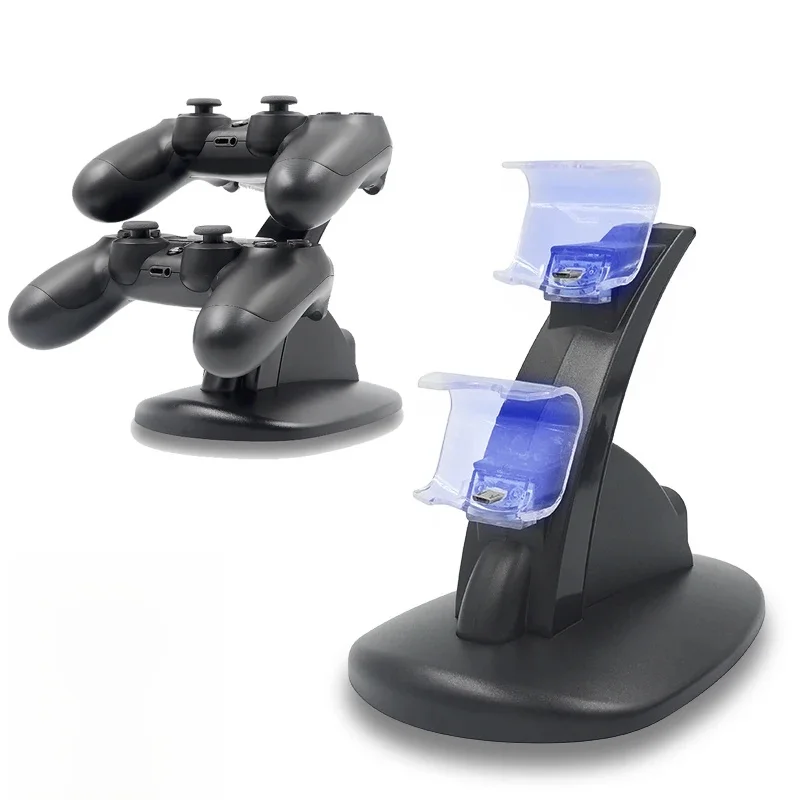 Support pour Sony Playstation PS4 contrôleur Play Station PS 4 Pro mince Dualshock 4 chargeur contrôle station de charge Support manette de jeu