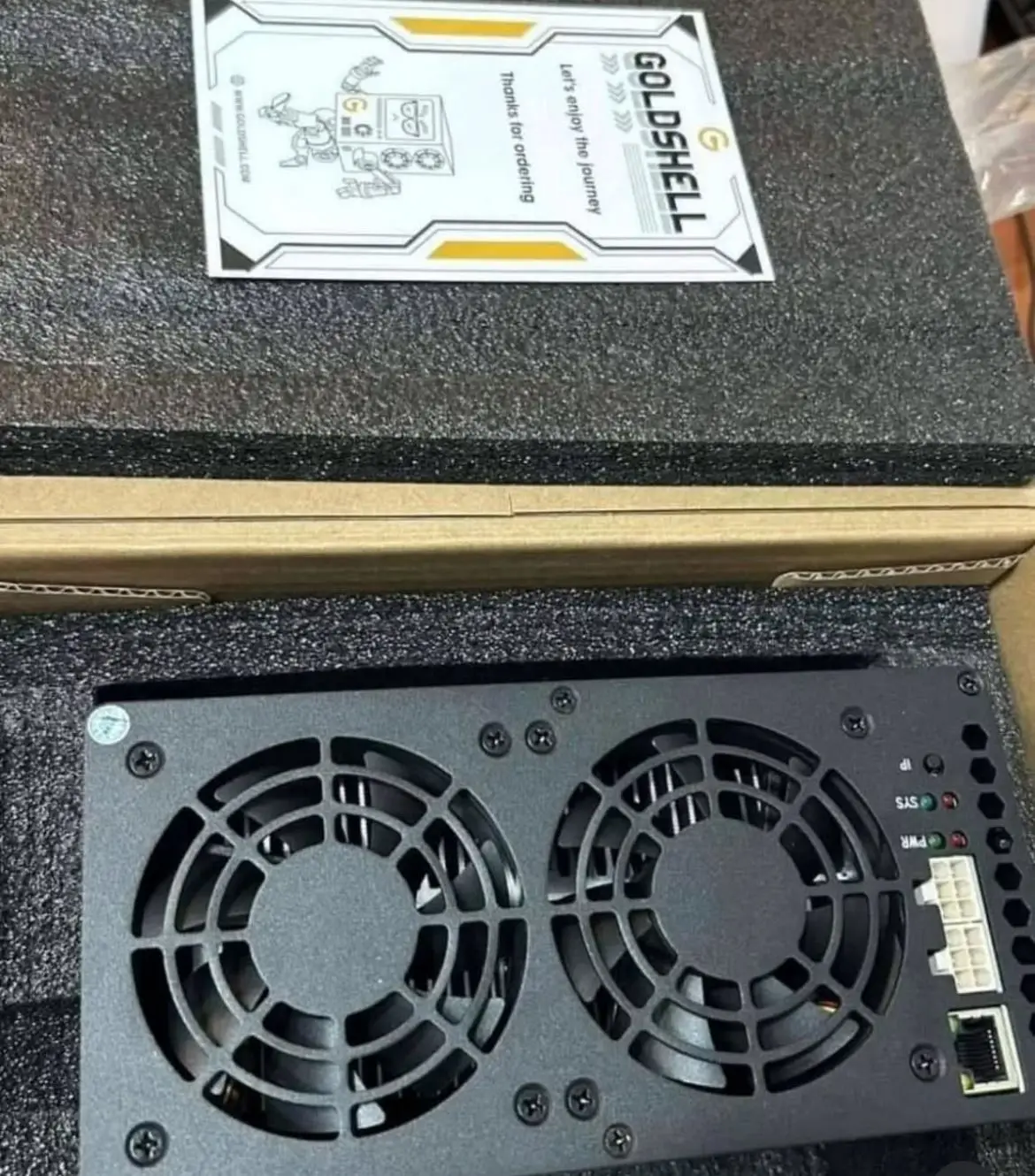 

Buy 3 Get 2 Free Goldshell XT-BOX 580 GH/s ASIC Miner