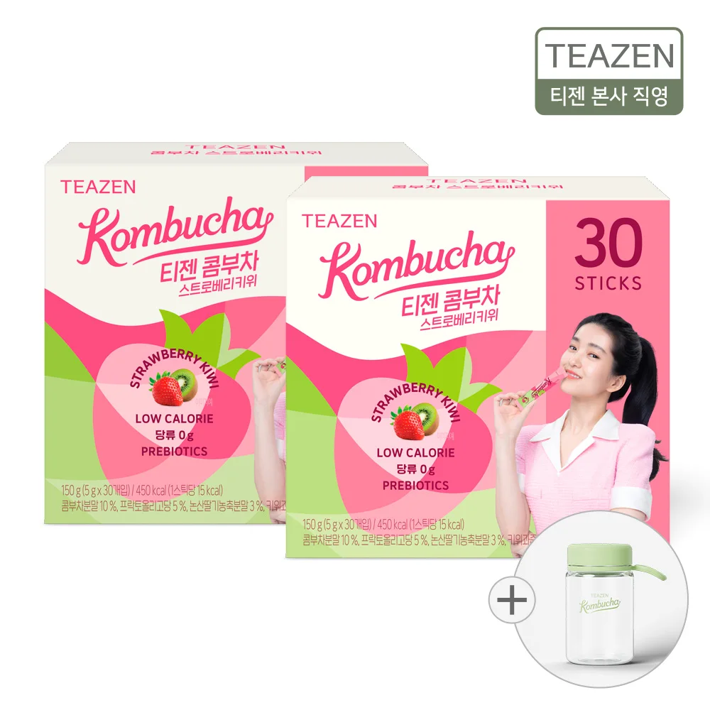 [1 + 1] Tizenkom Bucha the Berry Kiwi 30 Sticks + 30 sticks