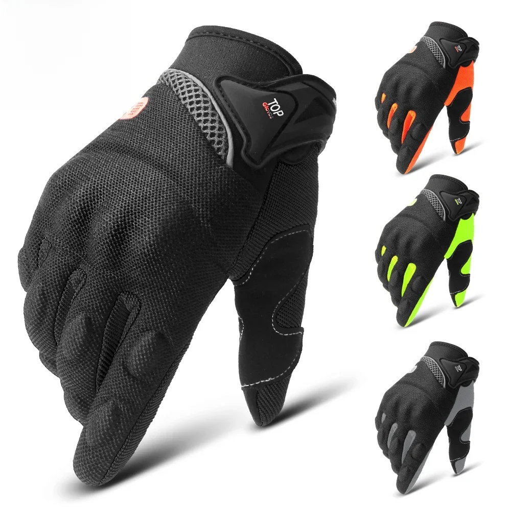 AliExpress HEROBIKER Motorcycle Gloves Moto Touch Screen Breathable Powered Motorbike Racing Riding Bicycle Protective Gloves Summer Men Cycl Gloves