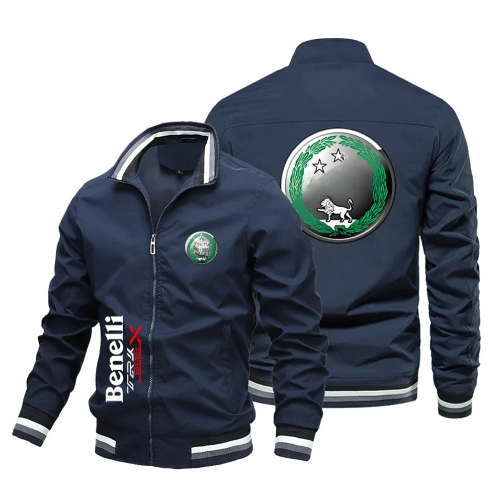 AliExpress NONE Men's Fashion Windproof Spring and Autumn Brand Benelli Logo Harajuku Outdoor Cycling and Outdoor Sports Jacket 2024 Leisure