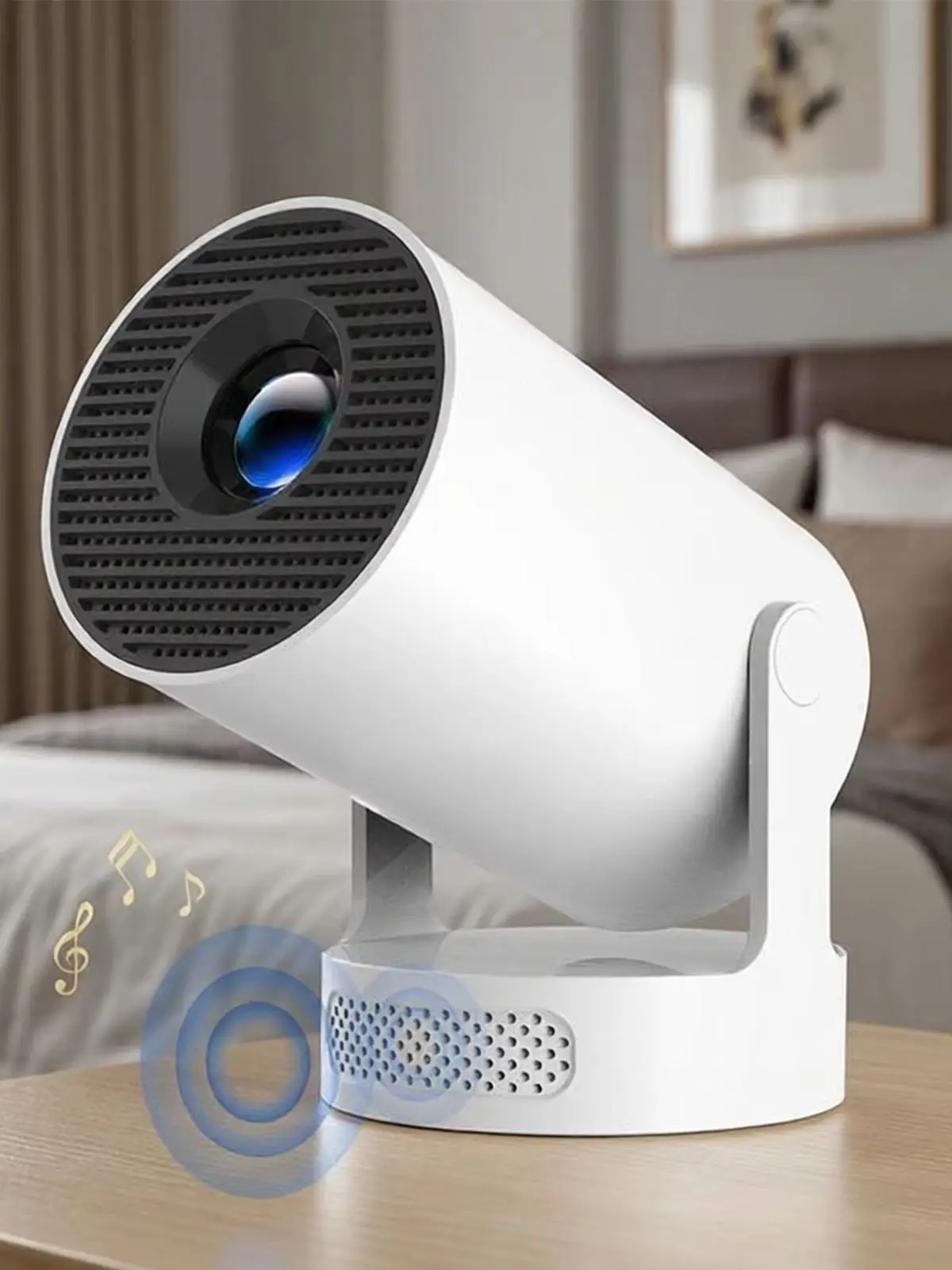 2025 projecteur HY300 UItra 8K Android 13 double Wifi6 290ANSI Allwinner H726 BT5.0 1080P 1280*720P Home cinéma projecteur extérieur