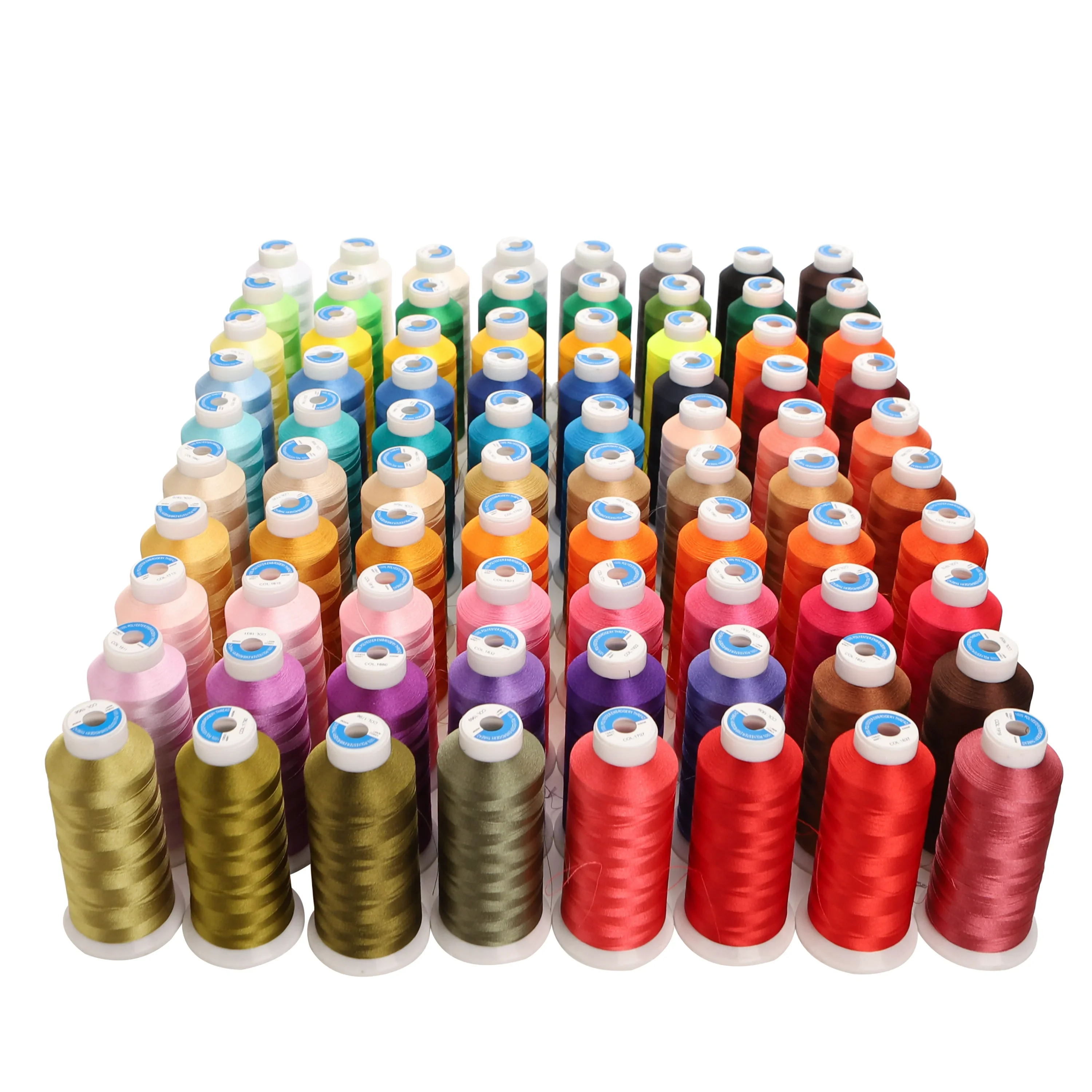 40 Gewicht 120D/2 Polyester Borduurgaren 4000 Meter Brother Singer Huishoudelijke Industriële Machine 80 Madeira Kleuren Beschikbaar - afbeelding 2