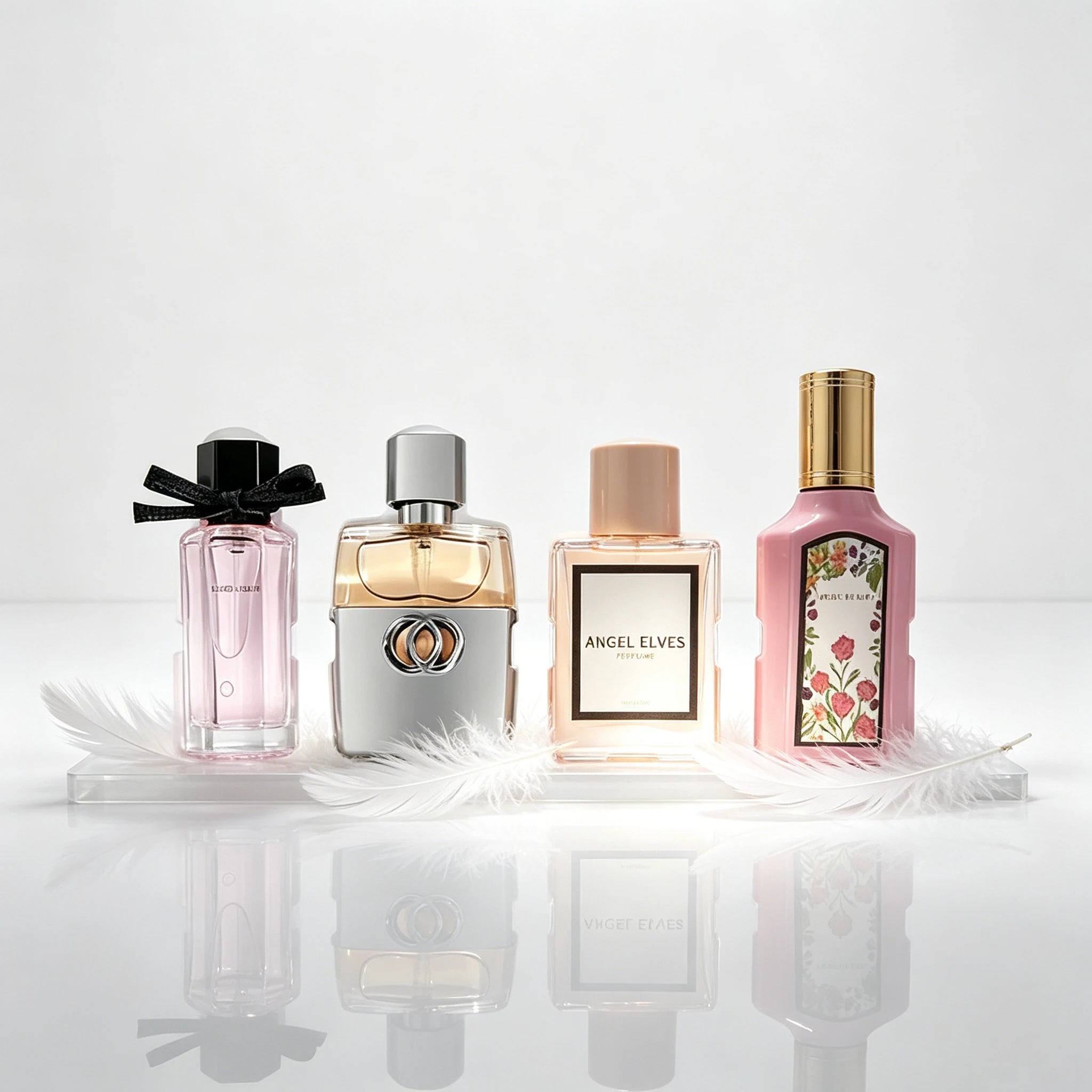 4Pcs Women Perfume Gift Set Long Lasting Floral Fruity Scent Eau de Toilette Elegant Ladies Fragrance Kit Valentine Birthday Present for Her - view 2