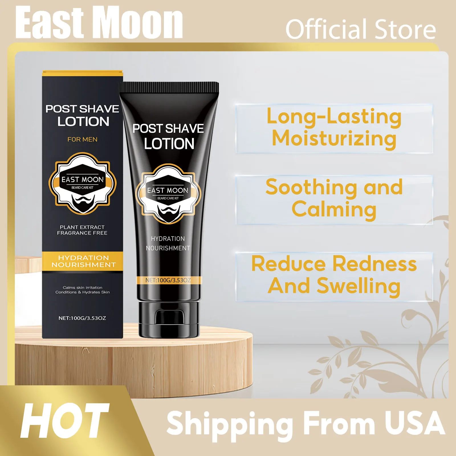 

Гиалуроновый лосьон после бритья, улучшающий гладкий, глубоко увлажняющий, восстанавливающий поврежденный, сохраняет увлажнение, укрепляет корни, крем для ухода за кожей бороды