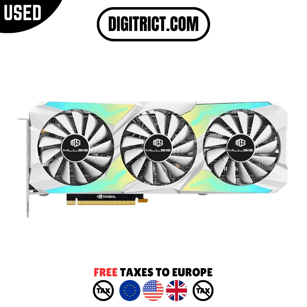 Używana karta graficzna RTX 3080 10GB GDDR6X 320 Bit pci-e 4.0 × 16 8 + 8Pin NVIDIA GPU oświetlenie RGB karta gry wideo Placa De Video