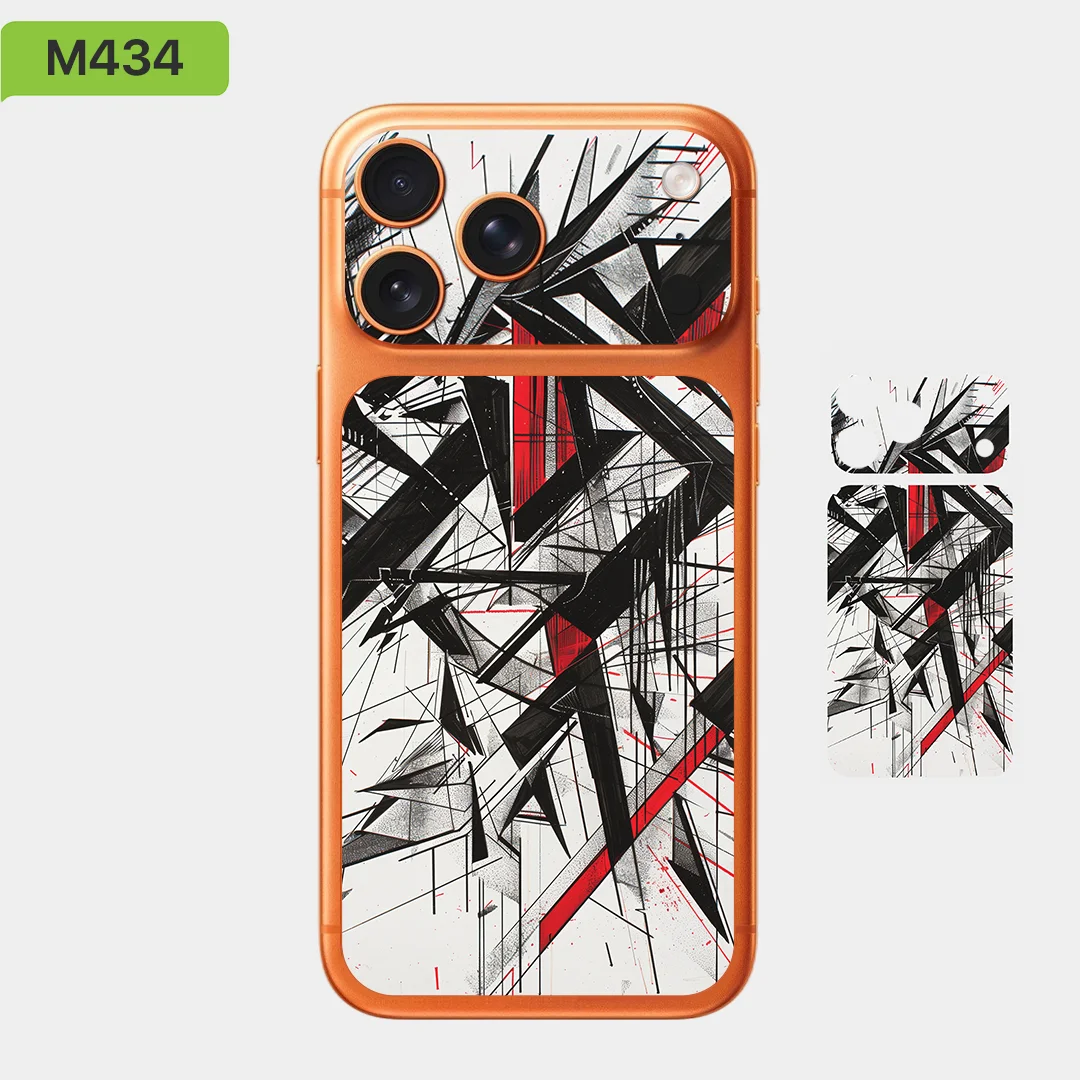 جلد فينيل لهاتف iPhone 17 Pro max/iPhone 17 Pro، مجموعة Nexa Skins، كاميرا وبطارية، BC0044 #4