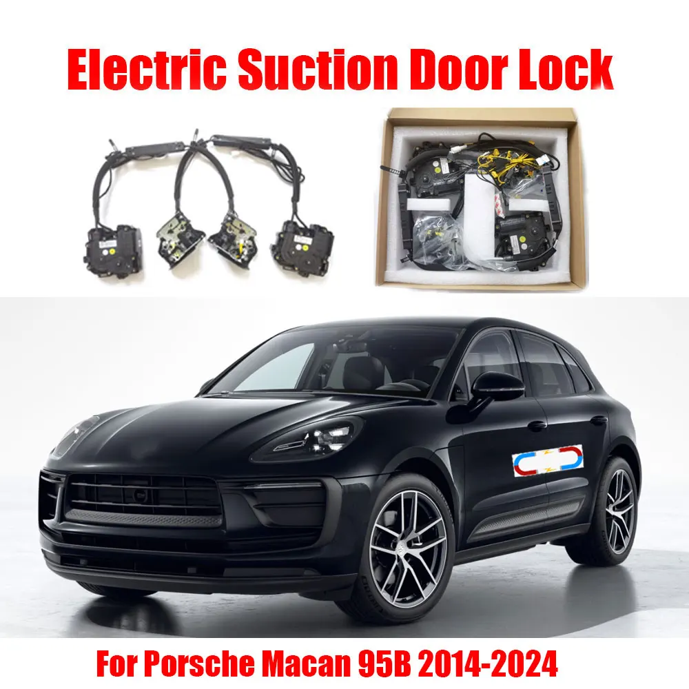 

For Porsche Macan 95B 2014-2024 Car Electric Suction Door Power-assisted Closing Door Soft-close Function