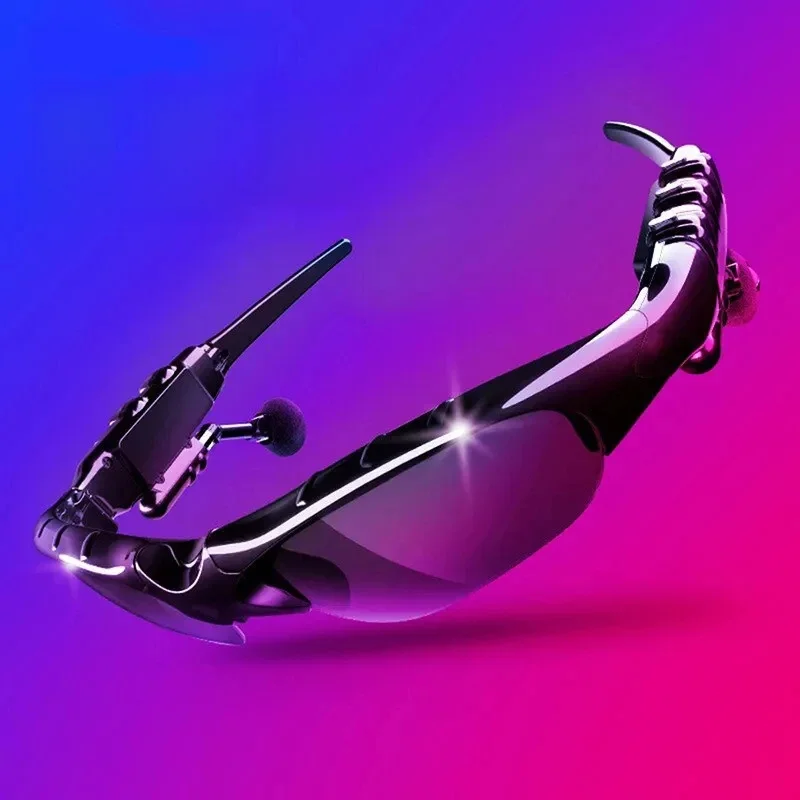 AliExpress Mrs win Stereo Earphones Wireless Headset with Mic Glasses Sunglasses for Driving Cycling Sports Noise Reduction Headphones