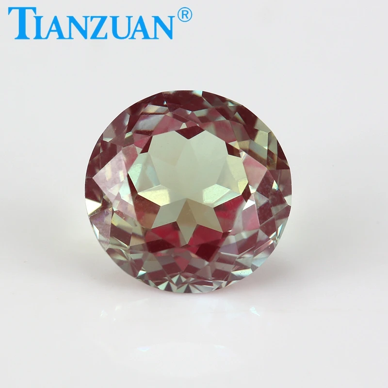 9.3mm Round Shape Lab Grown Alexandrite Beads For Jewelery Making DIY Material  Loose stone