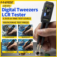 FNIRSI LCR-ST1 Mini Smart Tweezer LCR SMD ESR Tester Resistance Capacitance Inductance Continuity Diode Test Measurement Tools