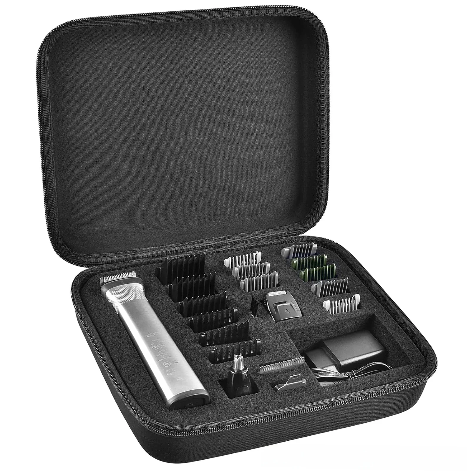 Etui kompatybilne z Philips Multigroom Series 7000, męski zestaw do pielęgnacji z trymeraem MG7750/49. do 18-przyciskowego trymeru — zdjęcie 2