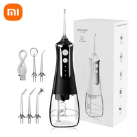 Portable Oral Irrigator Water Flosser Dental Water Jet Tools Pick Cleaning Teeth 300ML 5 Nozzles Mouth Washing Machine Xiaomi