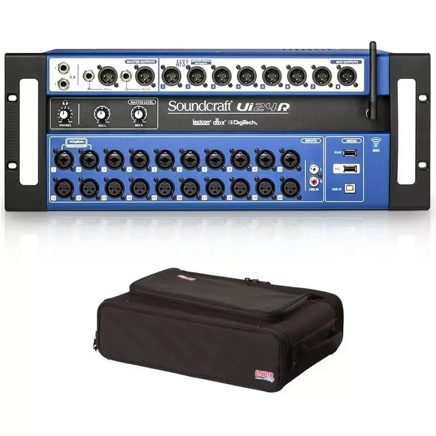 BEST SALES Soundcraft Ui24R 24-Channel Digital Mixer