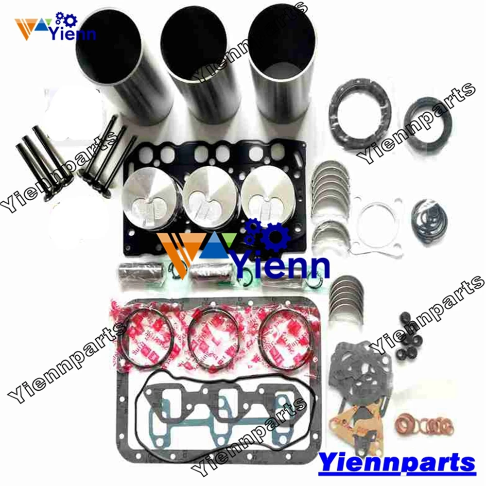 3D68E 3D68E-N3A 3D68E-3B Overhaul Rebuild Kit For Komatsu Diesel Engine Repair Parts Excavator PC05-7E PC10R-1 PC15FR-1