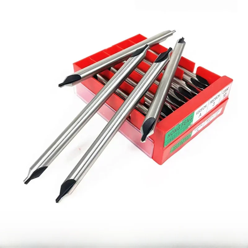 Foret central A étendu de 100mm W6542 HSS pour le traitement des métaux, perçage central, positionnement, tour mécanique CNC