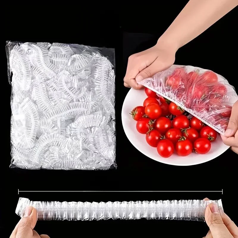 Okładki do przechowywania żywności wielokrotnego użytku Torby na miski Elastyczna płyta Silikonowa pokrywka Pokrywka Kuchnia Owoce Plastikowa uszczelka zapewniająca świeżość — zdjęcie 2