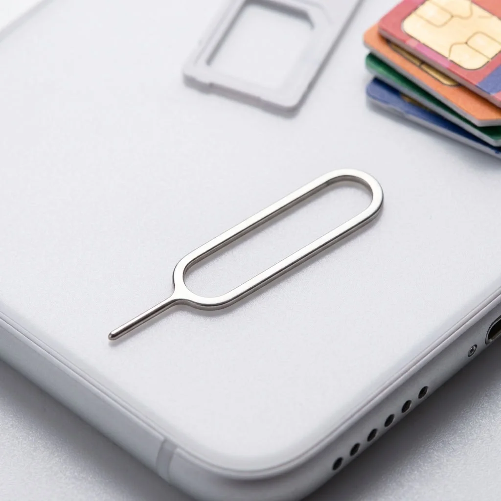 SIM Ejector Pin 100 Pack – SIM Card Tray Removal Tool for iPhone, Samsung, iPad & All Smartphones