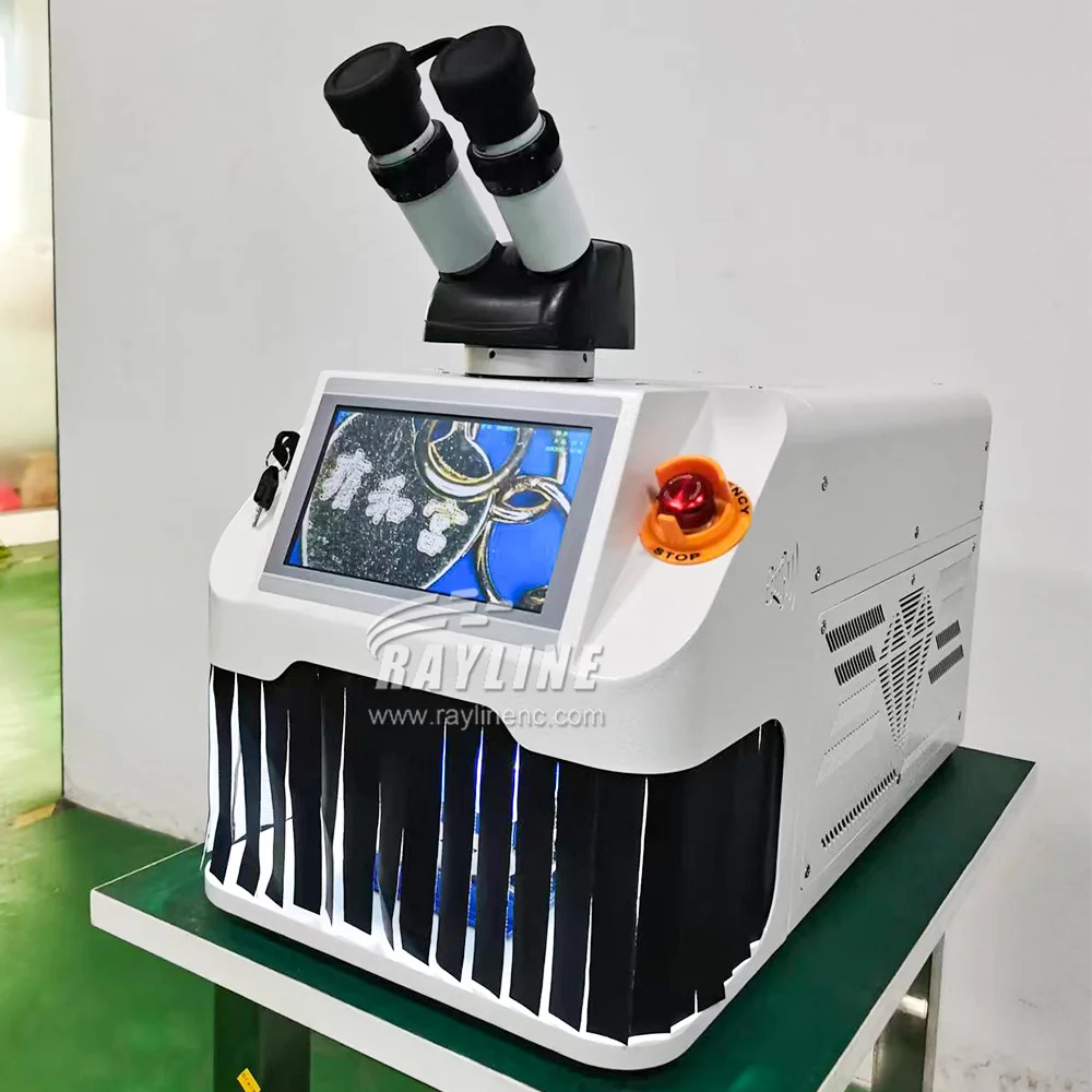 

150W Mini Laser Soldering Welder With CCD Microscope YAG Laser Welding Machine for Jewelry Gold Silver Dental Spot Welder