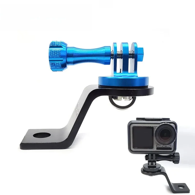 Uchwyt na motocykl aluminiowy uchwyt do montażu na lusterku wstecznym CNC dla Gopro Hero 12 11 10 DJI OSMO Action 4 3 Insta360 — zdjęcie produktu 7