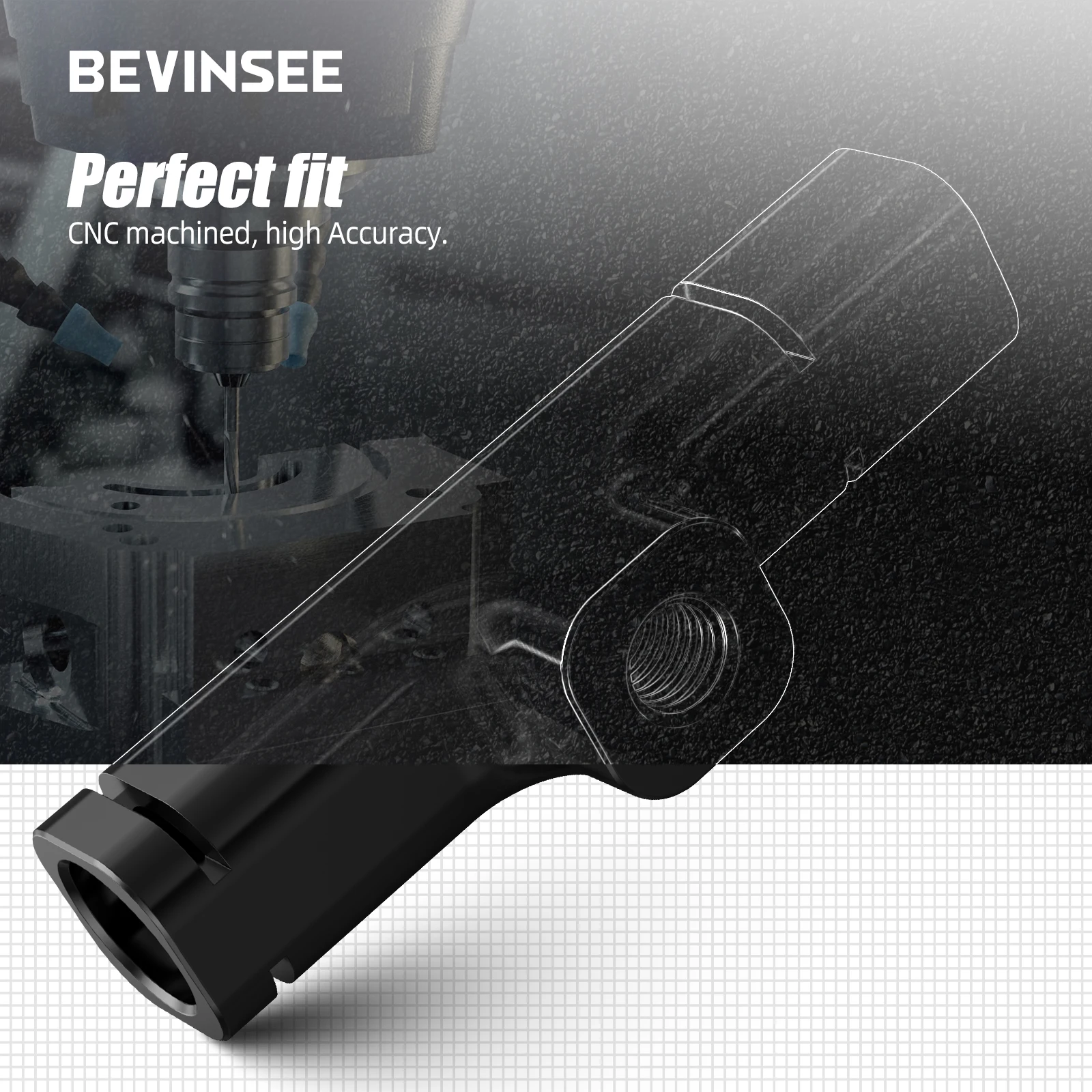 BEVINSEE Clutch Mod Kit for VW for Golf 1.8T 2.0T for Passat B6 for Tiguan for Audi TT A3 8P for Seat Leon for Skoda Octavia